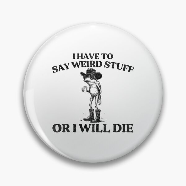 Item preview, Frog Humor Funny Silly Quote Style Vintage 90s designed and sold by JackyEstera.
