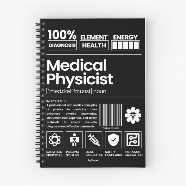 Item preview, Medical Physicist || Jobs Series - White designed and sold by bySirena.
