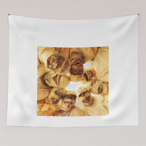 Item preview, The Mummies Band Wrapped Retro Punk Art designed and sold by donestufosaf.
