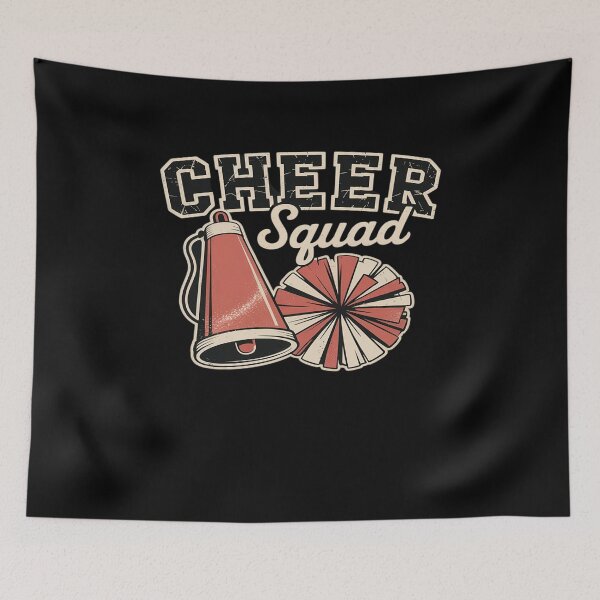 Item preview, Cheer Squad Funny Cheerleader Cheerleading Red designed and sold by FranzFriesen.