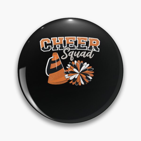 Artikelvorschau, Lustige Cheerleader-Gruppe, Cheerleading, Orange entworfen und verkauft von HaileyRobel.