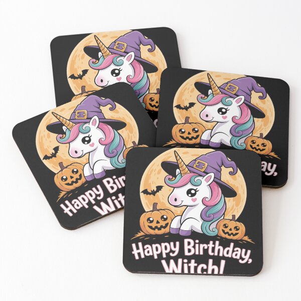 Item preview, Cute Halloween Unicorn Witch Pumpkin Girls Women School  designed and sold by GGrizeldaRivas.