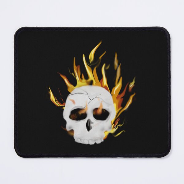 Item preview, Flaming Skull designed and sold by Nightflyer Art.