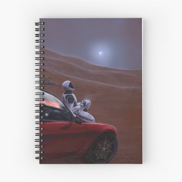 Item preview, Red Car on the Red Planet designed and sold by DeLuceArt.
