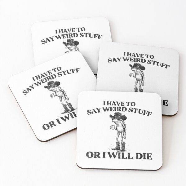 Item preview, Frog Humor Funny Silly Quote Style Vintage 90s designed and sold by JackyEstera.