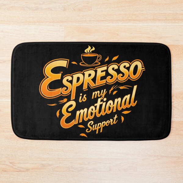 Item preview, Funny Coffee slogan - Espresso is my Emotional Support designed and sold by KLERIKSTORE.