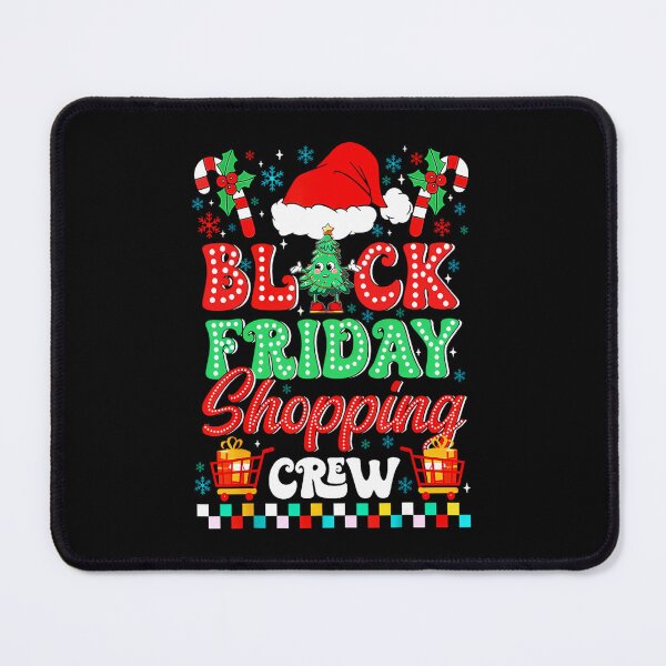 Item preview, 2025 Christmas Black Happy Sale Funny Shopping Friday Holiday designed and sold by Kraigsarina.
