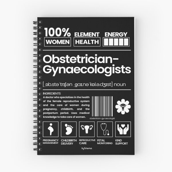 Item preview, Obstetrician-Gynaecologist || Jobs Series - White designed and sold by bySirena.