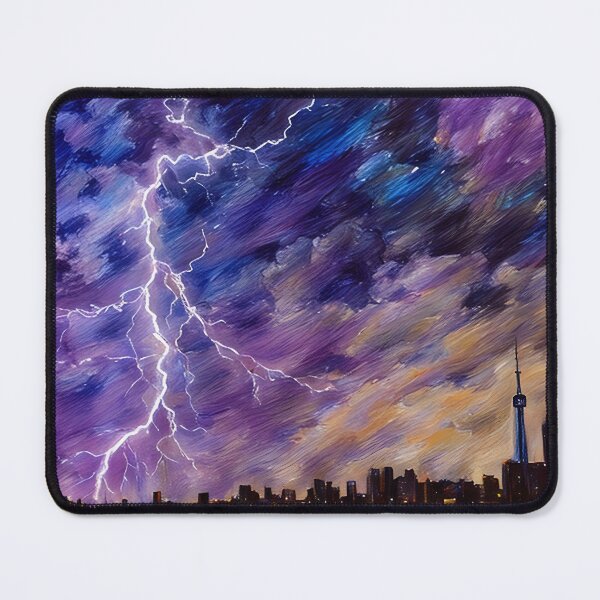 Item preview, Lightening in the City designed and sold by tomorrowsart.