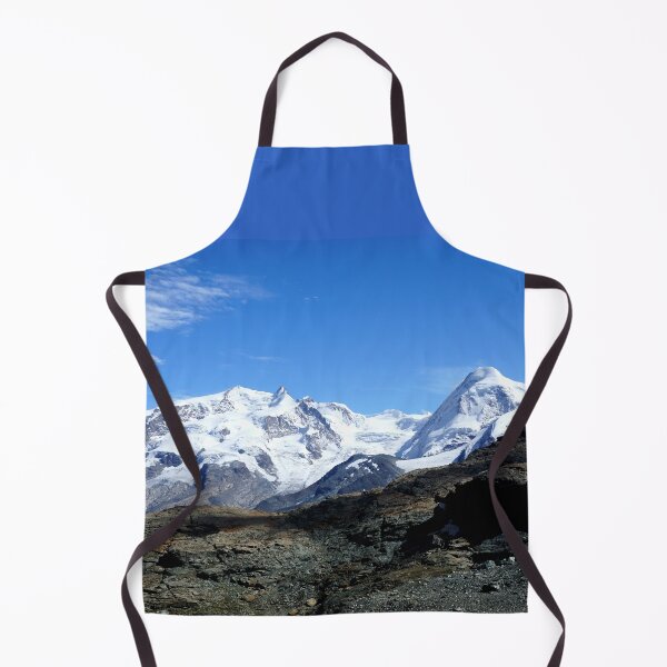 Item preview, White and blue contrast Swiss Alps designed and sold by nikawanders.
