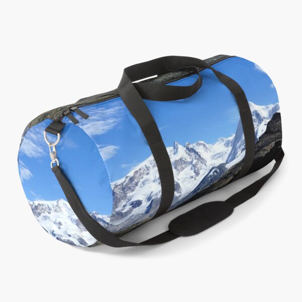 Item preview, White and blue contrast Swiss Alps designed and sold by nikawanders.