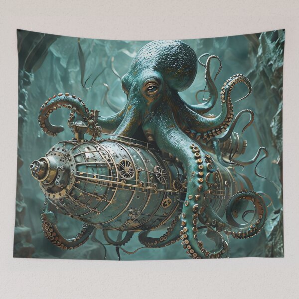 Item preview, Submersible Cephalopod designed and sold by ONYX Pixee.