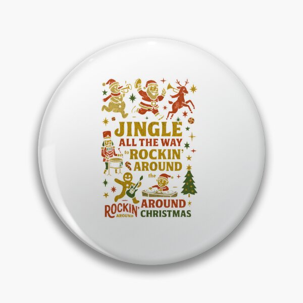 Item preview, Merry & Loud – Holiday Band Edition– Tis the Season - Grunge Xmas Vibes Christmas Classic T-Shirt designed and sold by inkfluenceart.