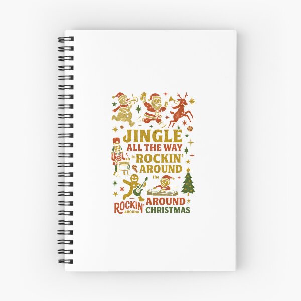 Item preview, Merry & Loud – Holiday Band Edition– Tis the Season - Grunge Xmas Vibes Christmas Classic T-Shirt designed and sold by inkfluenceart.