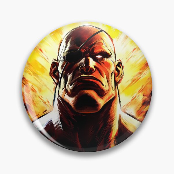Item preview, Sagat - 1 designed and sold by Infinite-Aspire.