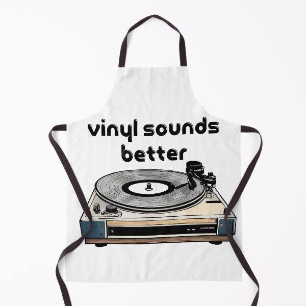 Item preview, Vinyl Sounds Better Retro Record Player Design designed and sold by LanaGustavsson.