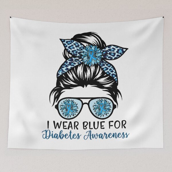 Item preview, Blue Quote November Bow Style Vintage Month Support designed and sold by Williammarger.