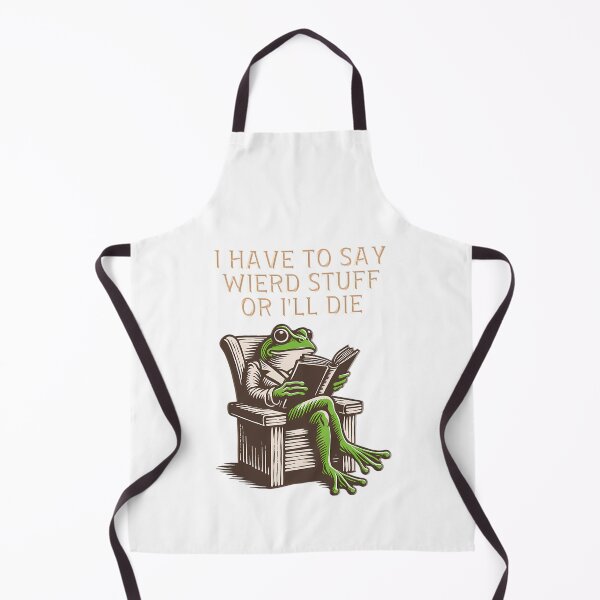 Item preview, Vintage Style Funny Frog Silly Quote Humor 90s designed and sold by JackyEstera.