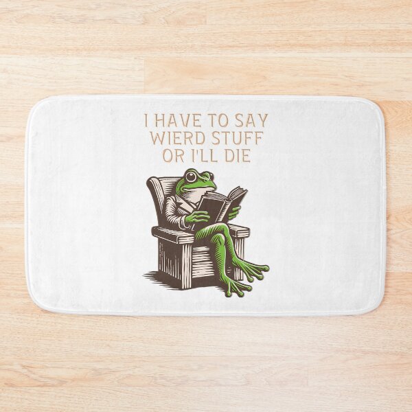 Item preview, Vintage Style Funny Frog Silly Quote Humor 90s designed and sold by JackyEstera.
