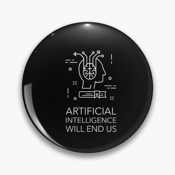 Artikelvorschau, Künstliche Intelligenz wird uns vernichten entworfen und verkauft von KirimMButler1.