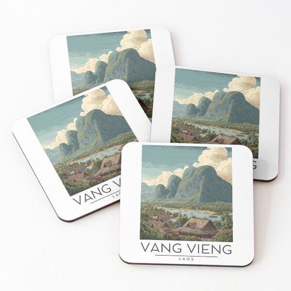 Item preview, Vang Vieng - Laos  designed and sold by GoodOldVintage.