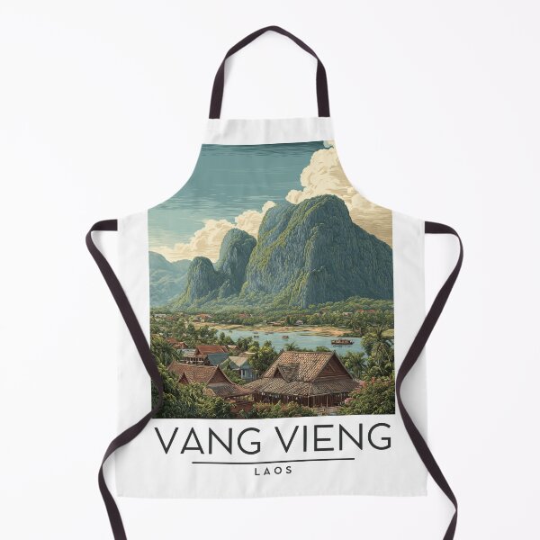 Item preview, Vang Vieng - Laos designed and sold by GoodOldVintage.