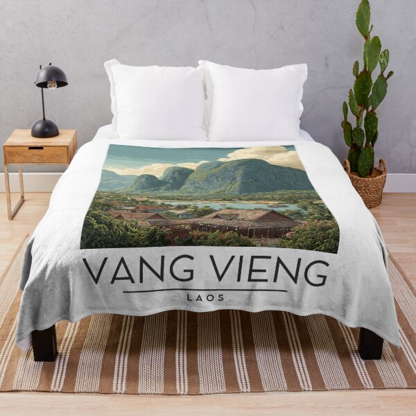 Item preview, Vang Vieng - Laos  designed and sold by GoodOldVintage.