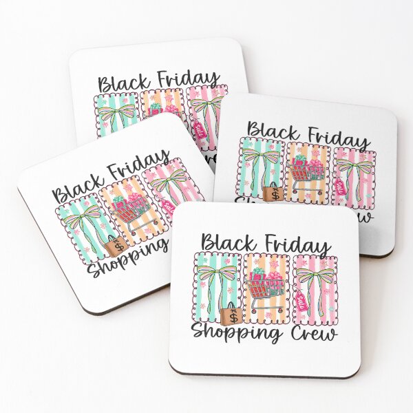 Item preview, Black Happy 2025 Funny Sale Friday Holiday Shopping Christmas designed and sold by Kraigsarina.