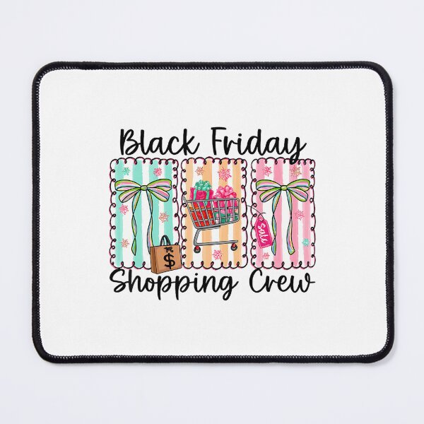 Item preview, Black Happy 2025 Funny Sale Friday Holiday Shopping Christmas designed and sold by Kraigsarina.