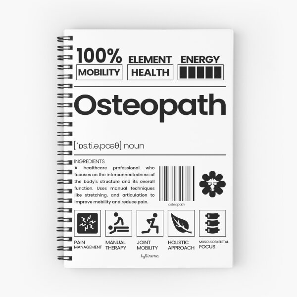 Item preview, Osteopath || Jobs Series - Black designed and sold by bySirena.