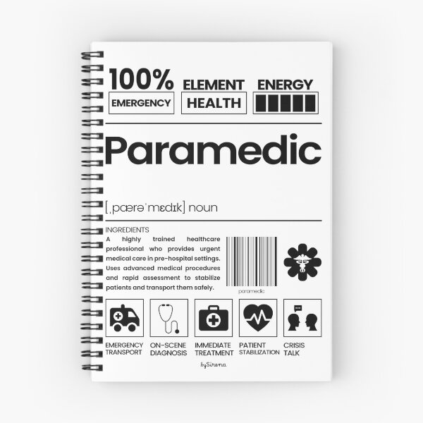 Item preview, Paramedic || Jobs Series - Black designed and sold by bySirena.