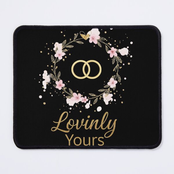 Item preview, Wedding Rings Floral Design. Black and Gold Engagement Graphic. designed and sold by ZyVoAli.