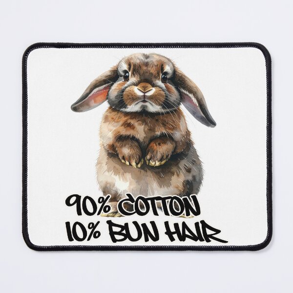 Item preview, Dark brown Holland lop rabbit, 90% cotton 10% bun hair designed and sold by LiskoDesign.