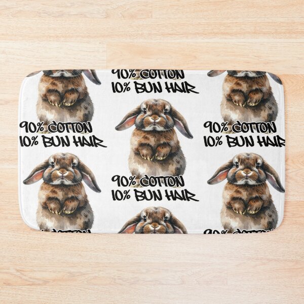 Item preview, Dark brown Holland lop rabbit, 90% cotton 10% bun hair designed and sold by LiskoDesign.