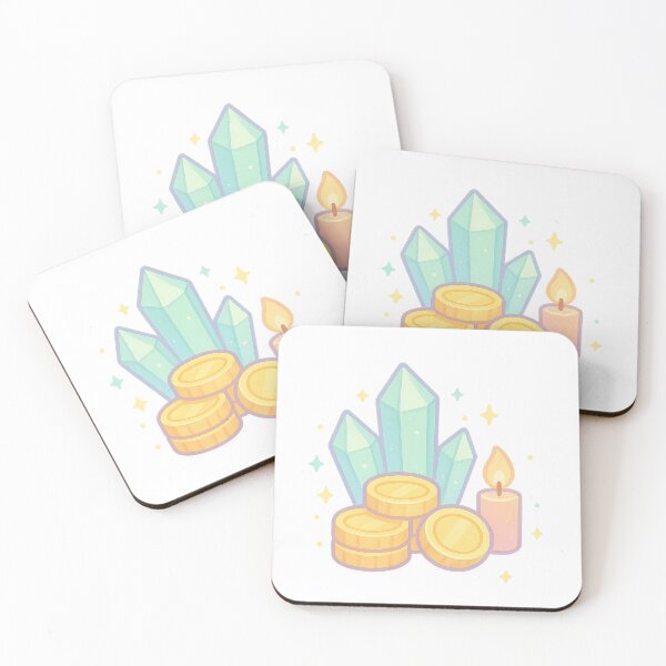 Item preview, Wealth Altar Blessing | Cute Abundance Talisman Sticker & Magical Prosperity Charm Art designed and sold by HerDreamCodes.