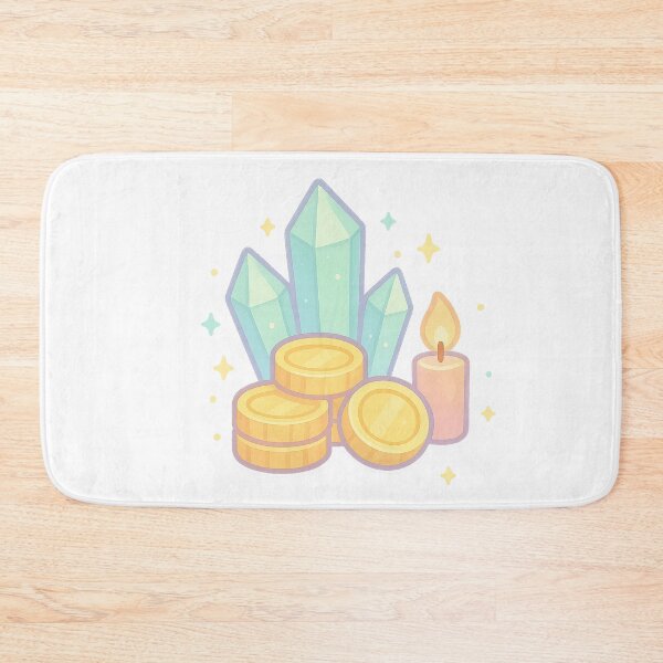 Item preview, Wealth Altar Blessing | Cute Abundance Talisman Sticker & Magical Prosperity Charm Art designed and sold by HerDreamCodes.