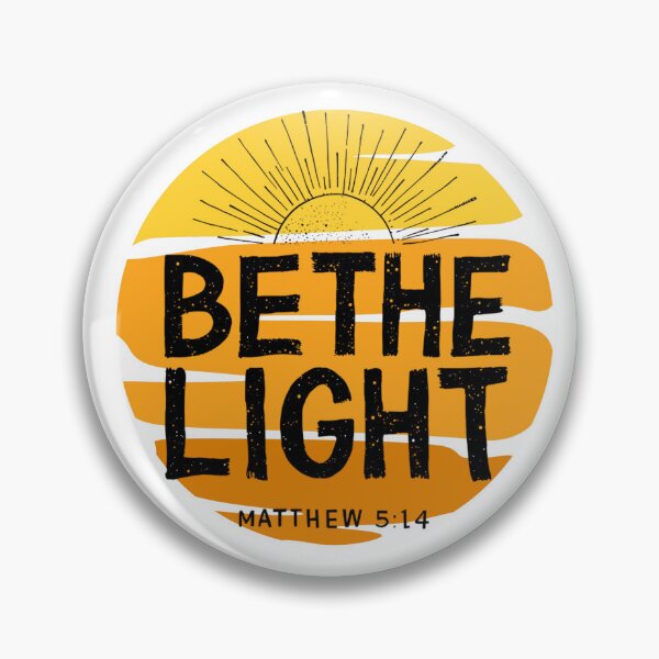 Item preview,  "Be the Light"– Matthew 5:14 designed and sold by Happicas.