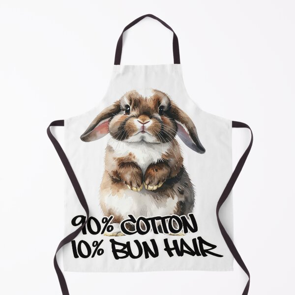 Item preview, Brown and white Holland lop rabbit, 90% cotton, 10% bun hair designed and sold by LiskoDesign.