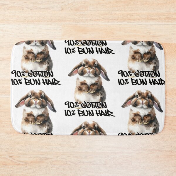 Item preview, Brown and white Holland lop rabbit, 90% cotton, 10% bun hair designed and sold by LiskoDesign.