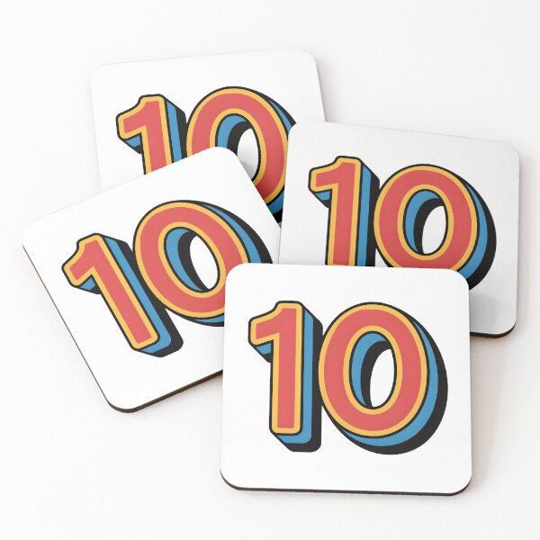 Item preview, Number 10 designed and sold by nimmitrends.