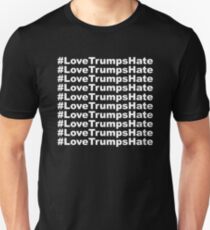 #LoveTrumpsHate Slim Fit T-Shirt