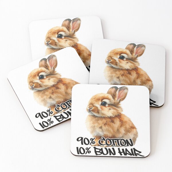 Item preview, Brown young lionhead rabbit 90% cotton 10% bun hair designed and sold by LiskoDesign.