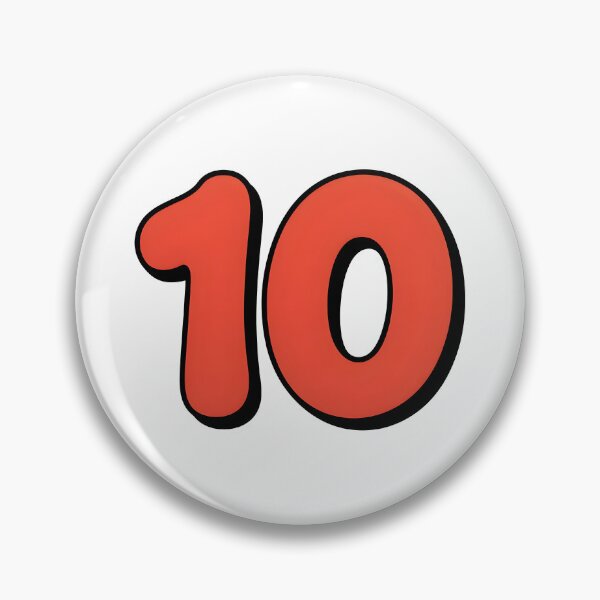 Item preview, Number ten designed and sold by nimmitrends.
