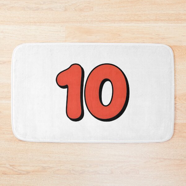 Item preview, Number ten designed and sold by nimmitrends.