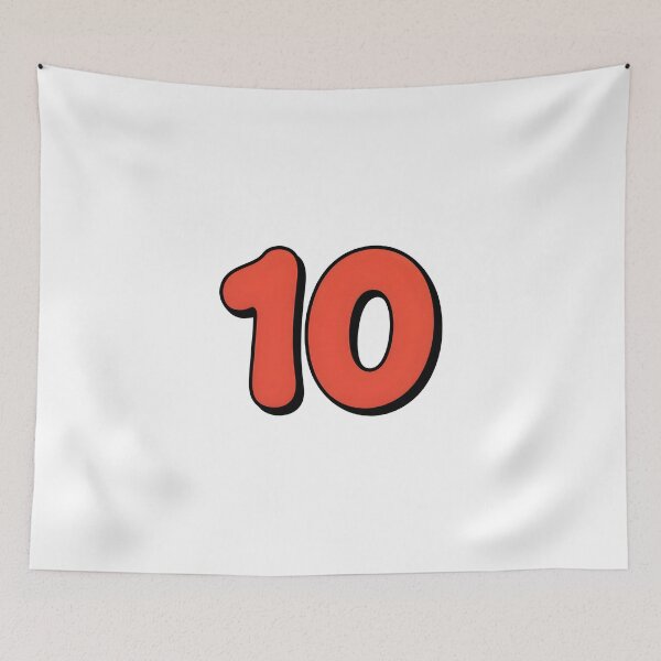 Item preview, Number ten designed and sold by nimmitrends.