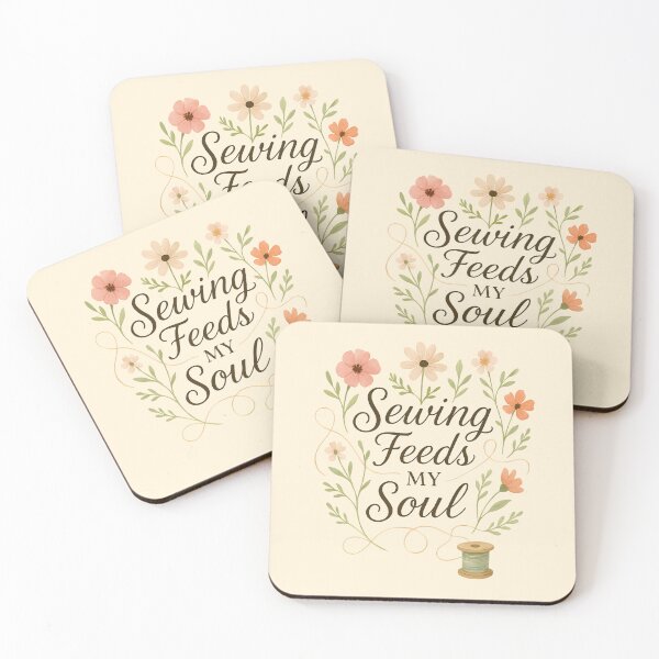Item preview, Sewing Feeds My Soul – Creative Stitch Lover Tee designed and sold by HooptownRV.