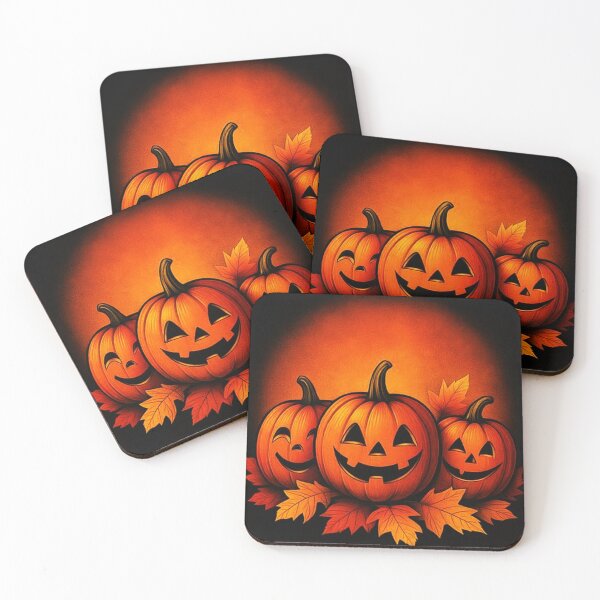 Item preview, Smiling Halloween Pumpkins  designed and sold by GraphicoGear.