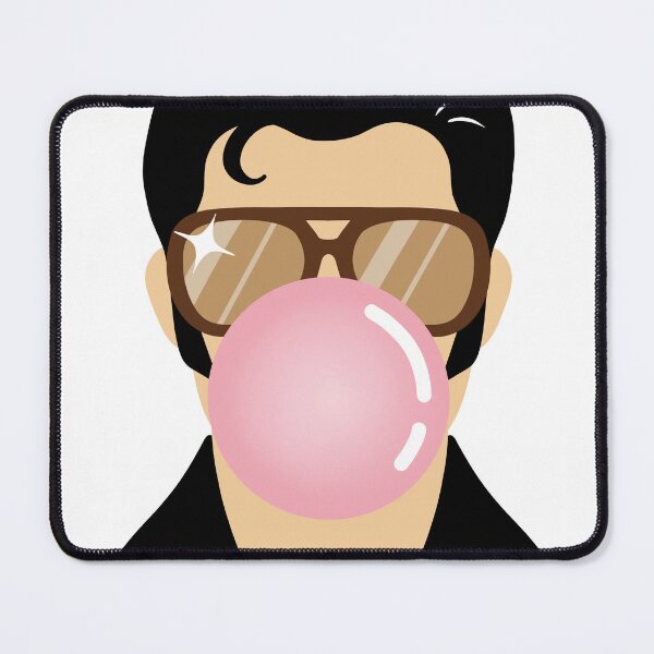 Item preview, Elvis Presley Pink Bubble Gum Portrait designed and sold by MPillustration.
