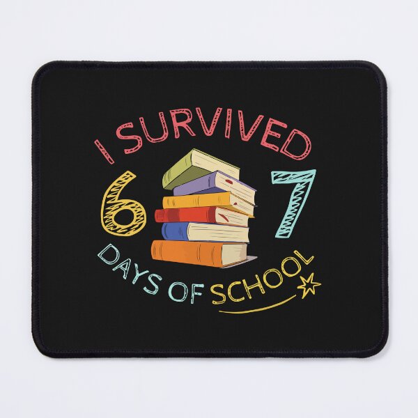Item preview, I Survived 67 Days of School – Funny 67 Meme Design for Teachers and Studentser Holiday Design designed and sold by kiralynstration.