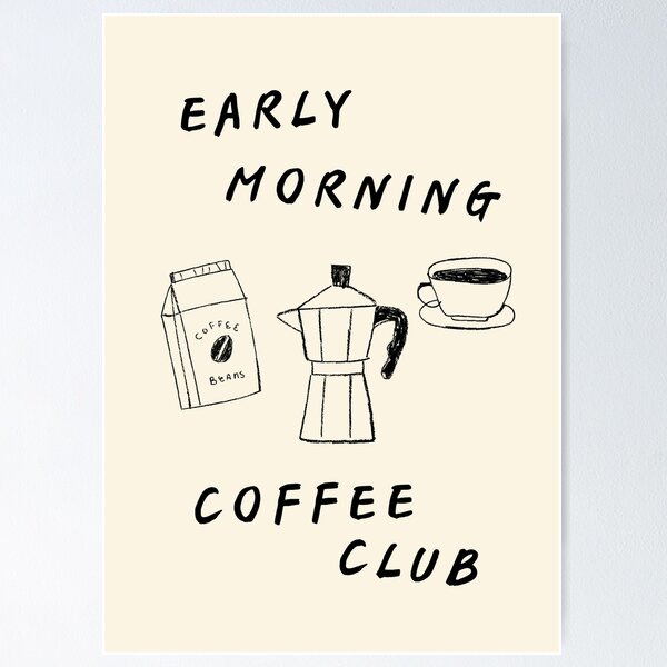 Item preview,  More coffee, Coffee please, Coffee club designed and sold by AnastasiiaDid.